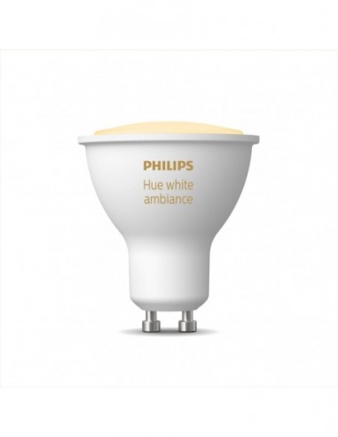 Bombilla LED · Philips · Hue Pack 1x6W GU10 350 Lúmenes